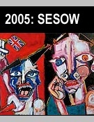 Explore all 31 of Matt Sesow’s bold, daily paintings from the 2005 31 Days in July project—expressive, raw, and politically charged.